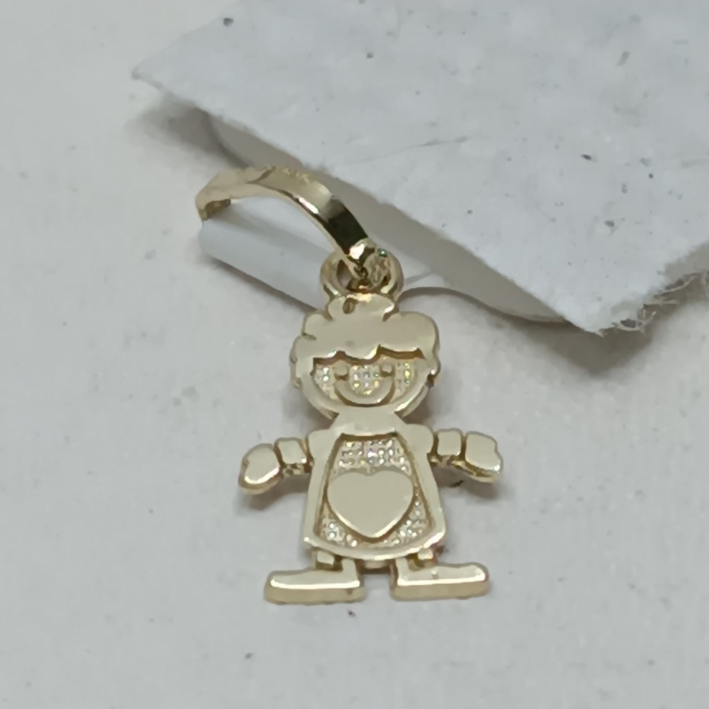 DIJE NIÑO 10K 0.3 GR (NUEVO)