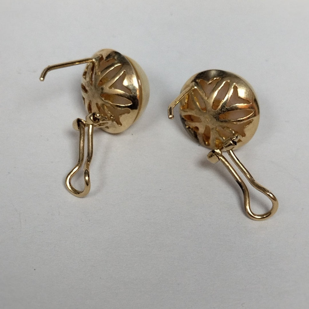 ARETES PAR ORO 14 K 5,20 GRMS (SEMINUEVO)