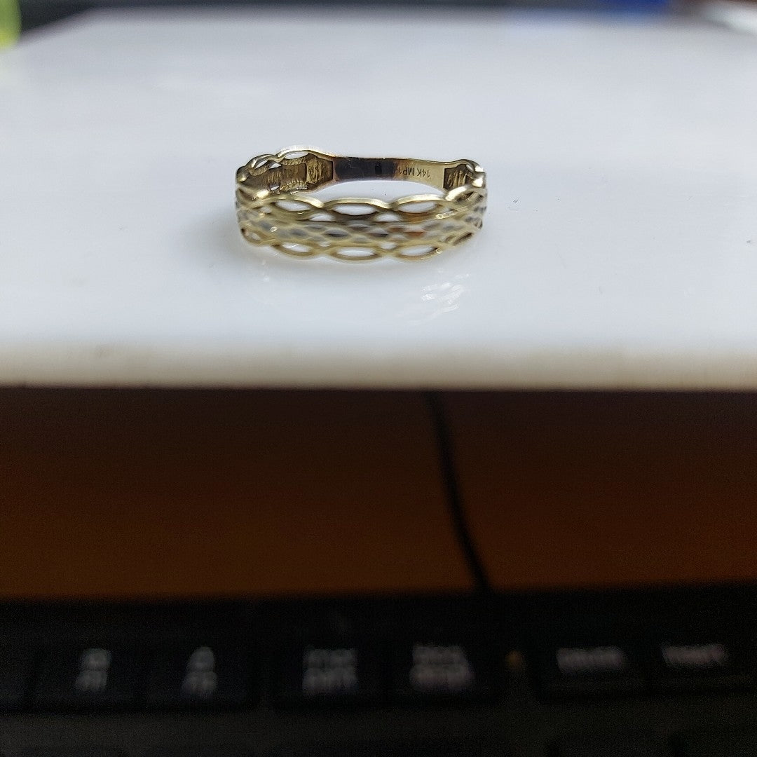 ANILLO ORO 14 K 1,30 GRMS (SEMINUEVO)