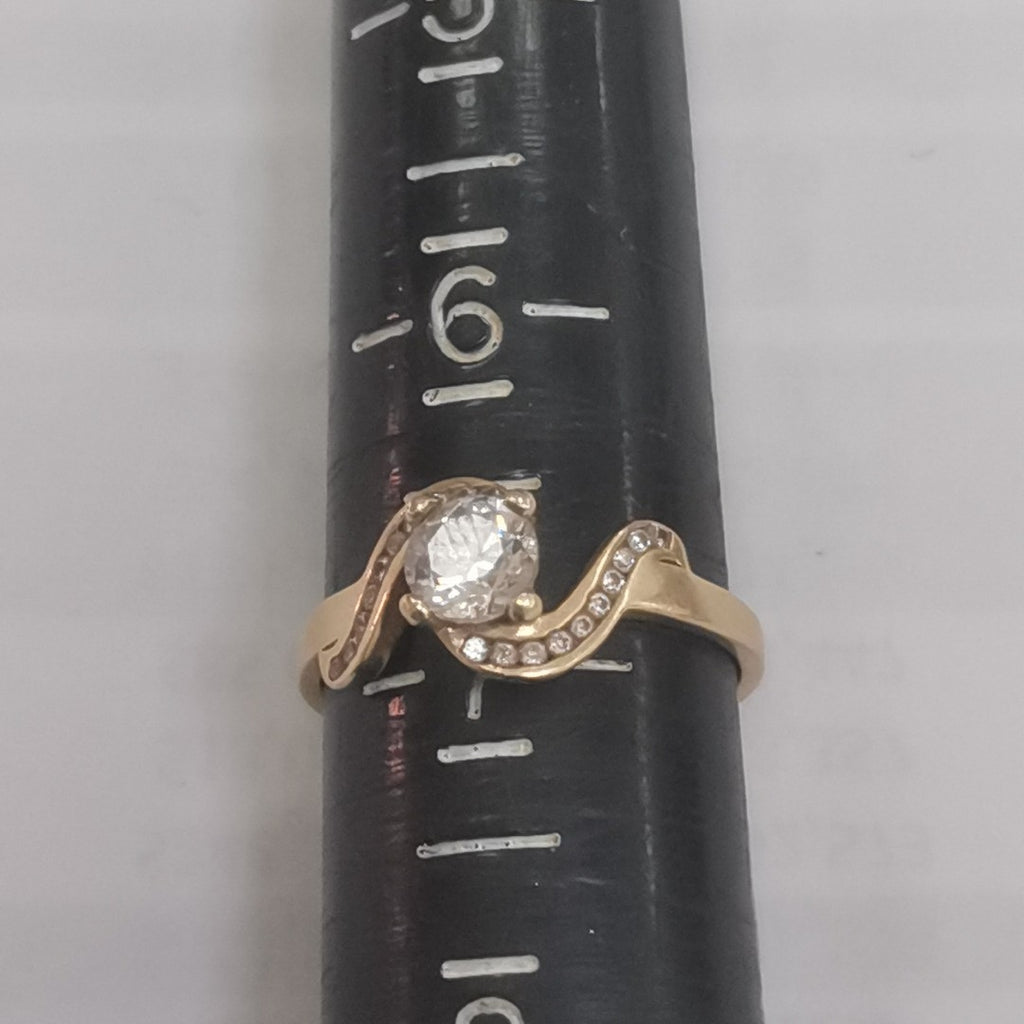 SOLITARIO ORO 14 K 2.2 GRMS (SEMINUEVO)