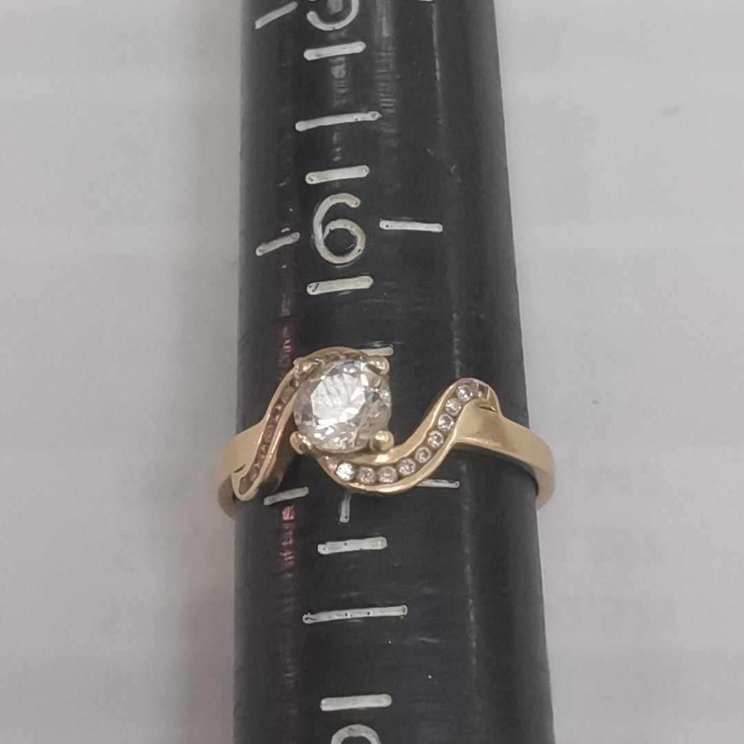 SOLITARIO ORO 14 K 2.2 GRMS (SEMINUEVO)