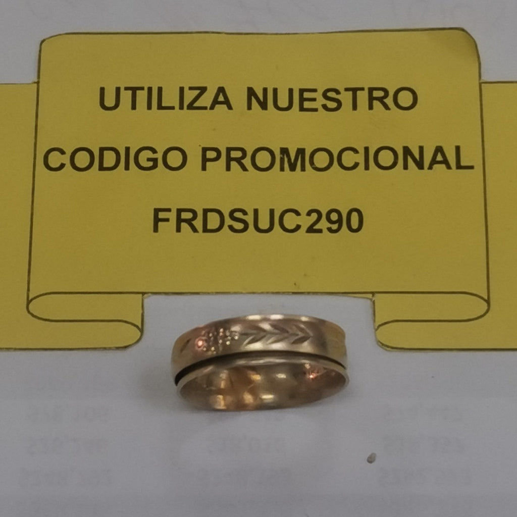 ARGOLLA ORO 10 K 2.9 GRMS (SEMINUEVO)