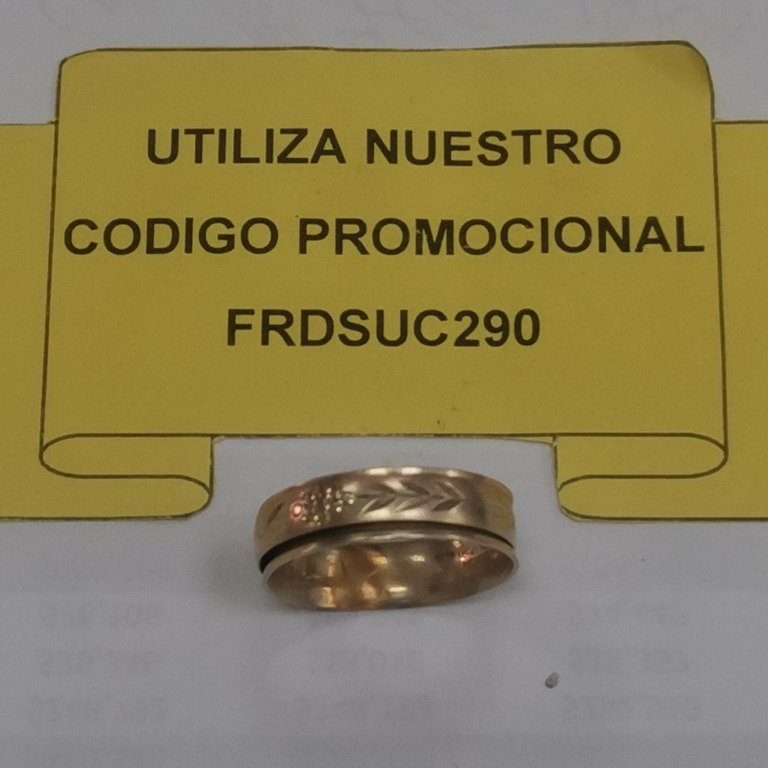 ARGOLLA ORO 10 K 2.9 GRMS (SEMINUEVO)