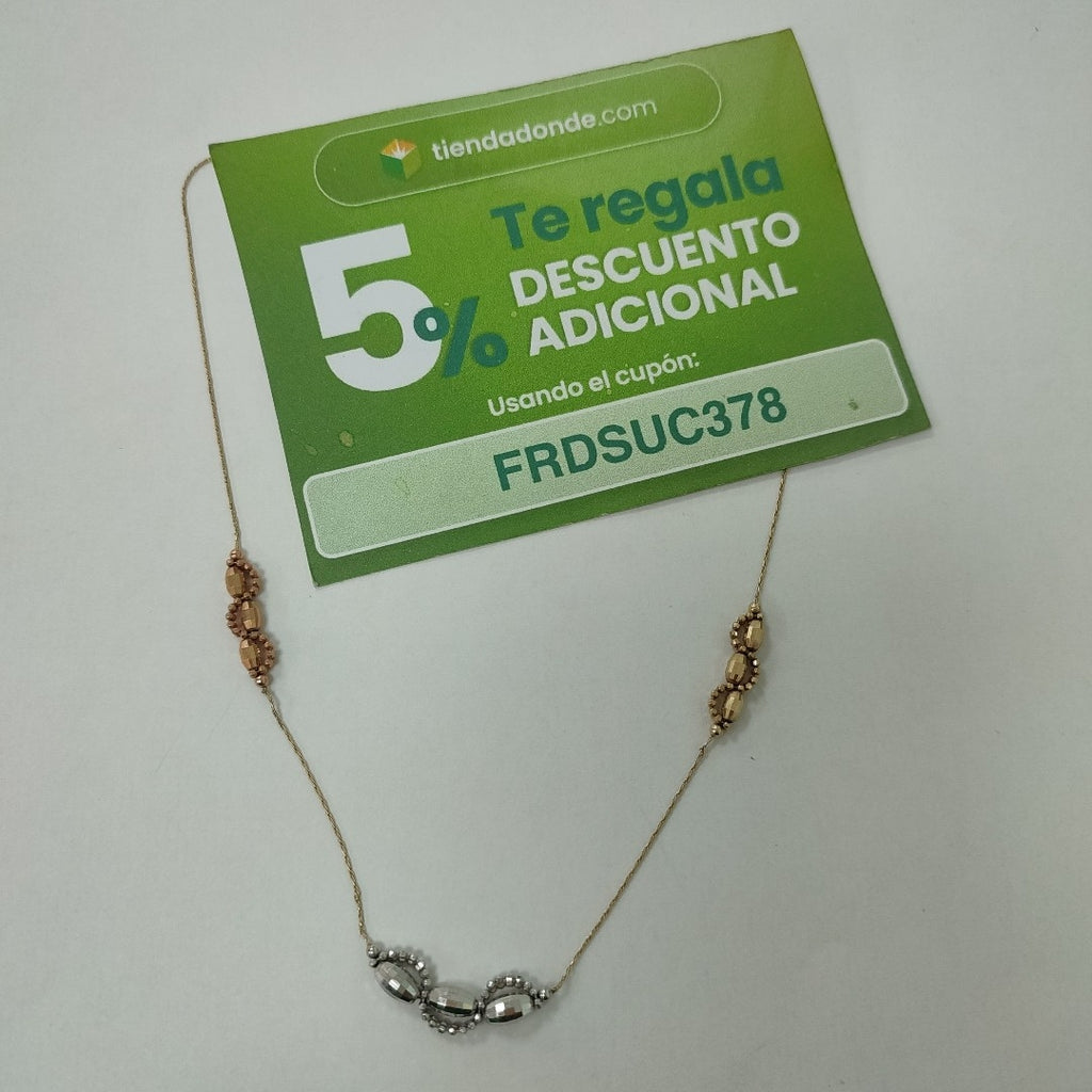 CADENA ORO 14 K 3,10 GRMS (SEMINUEVO)