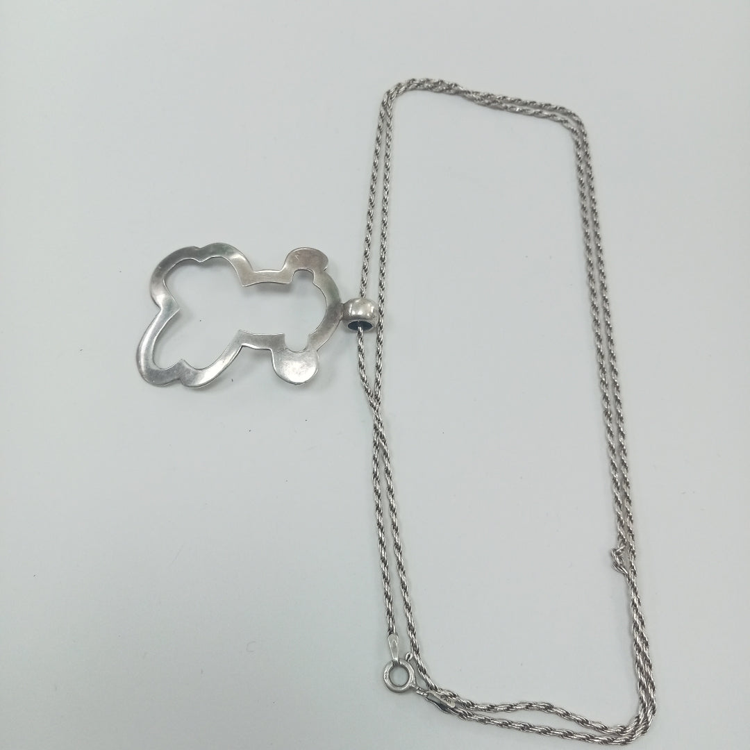 CADENA, DIJE PLATA 11.9 GRMS (SEMINUEVO)