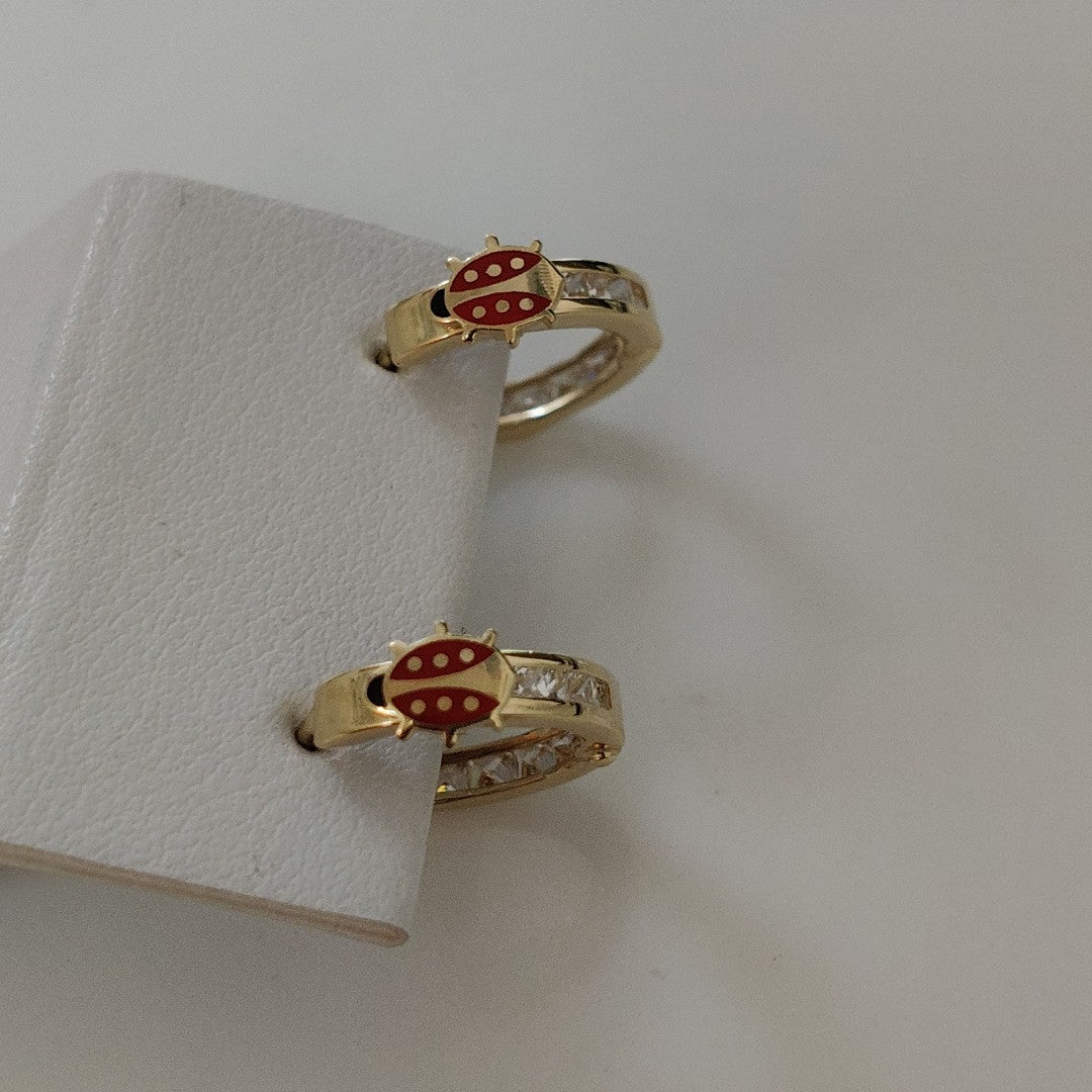 ARETES PAR ORO 14 K 1.5 GRMS (SEMINUEVO)