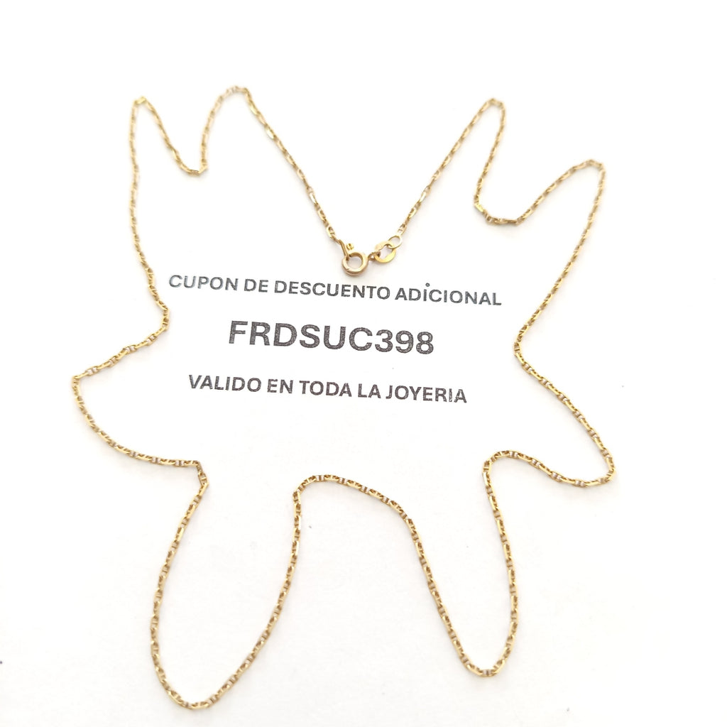 CADENA ORO 10 K 3.4 GRMS (SEMINUEVO)