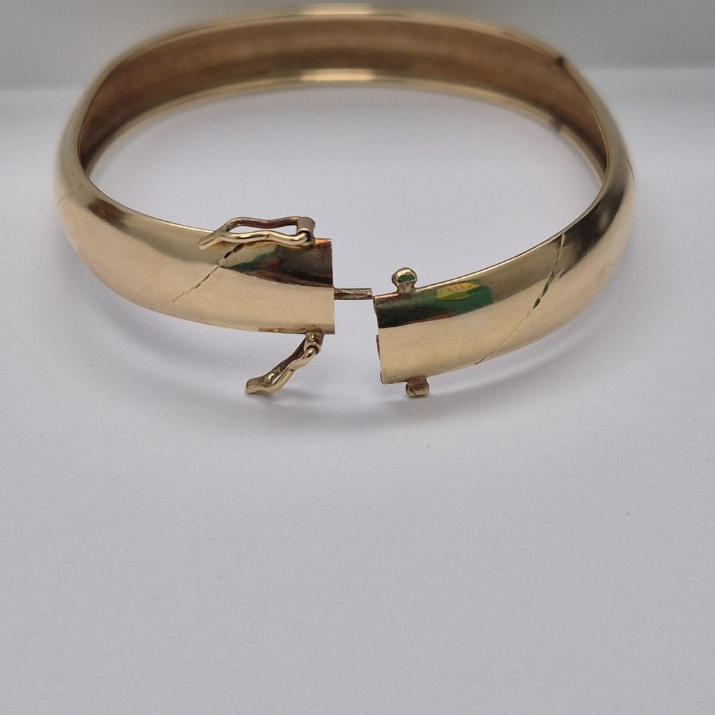 PULSERA RIGIDA ORO 14 K 7,40 GRMS (SEMINUEVO)