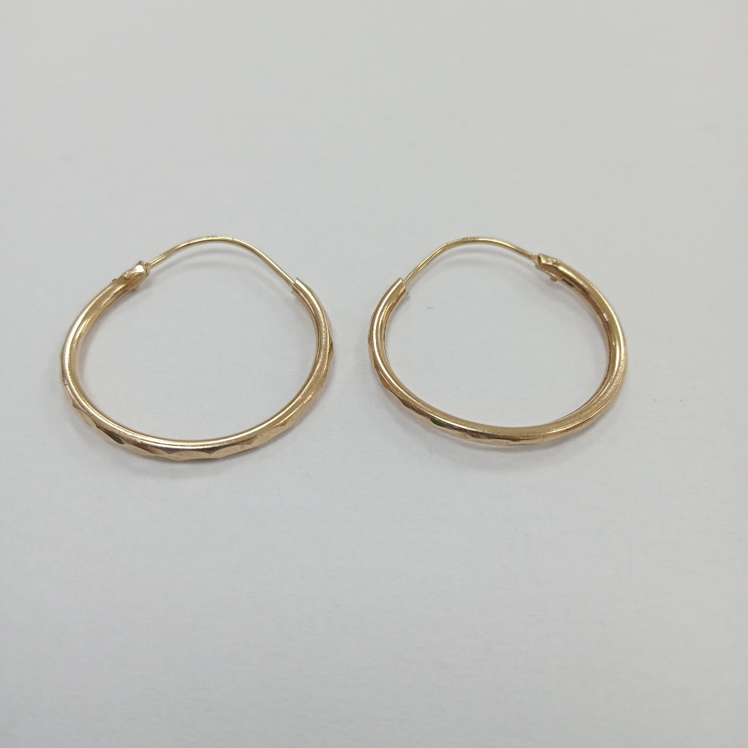 ARRACADAS PAR ORO 10 K 1.1 GRMS (SEMINUEVO)