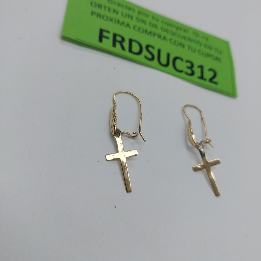 ARETES PAR ORO 10 K 0.8 GRMS (SEMINUEVO)