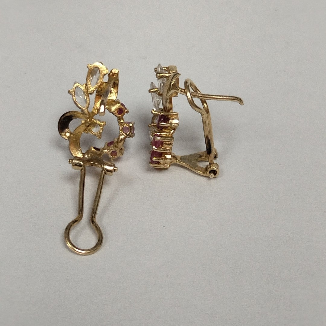 ARETES PAR ORO 10 K 3,50 GRMS (SEMINUEVO)