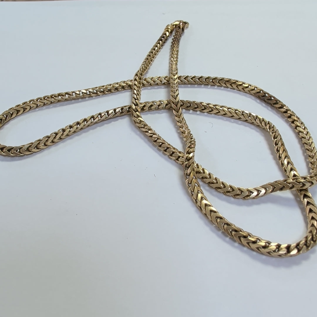 CADENA ORO 14 K 39.2 GRMS (SEMINUEVO)