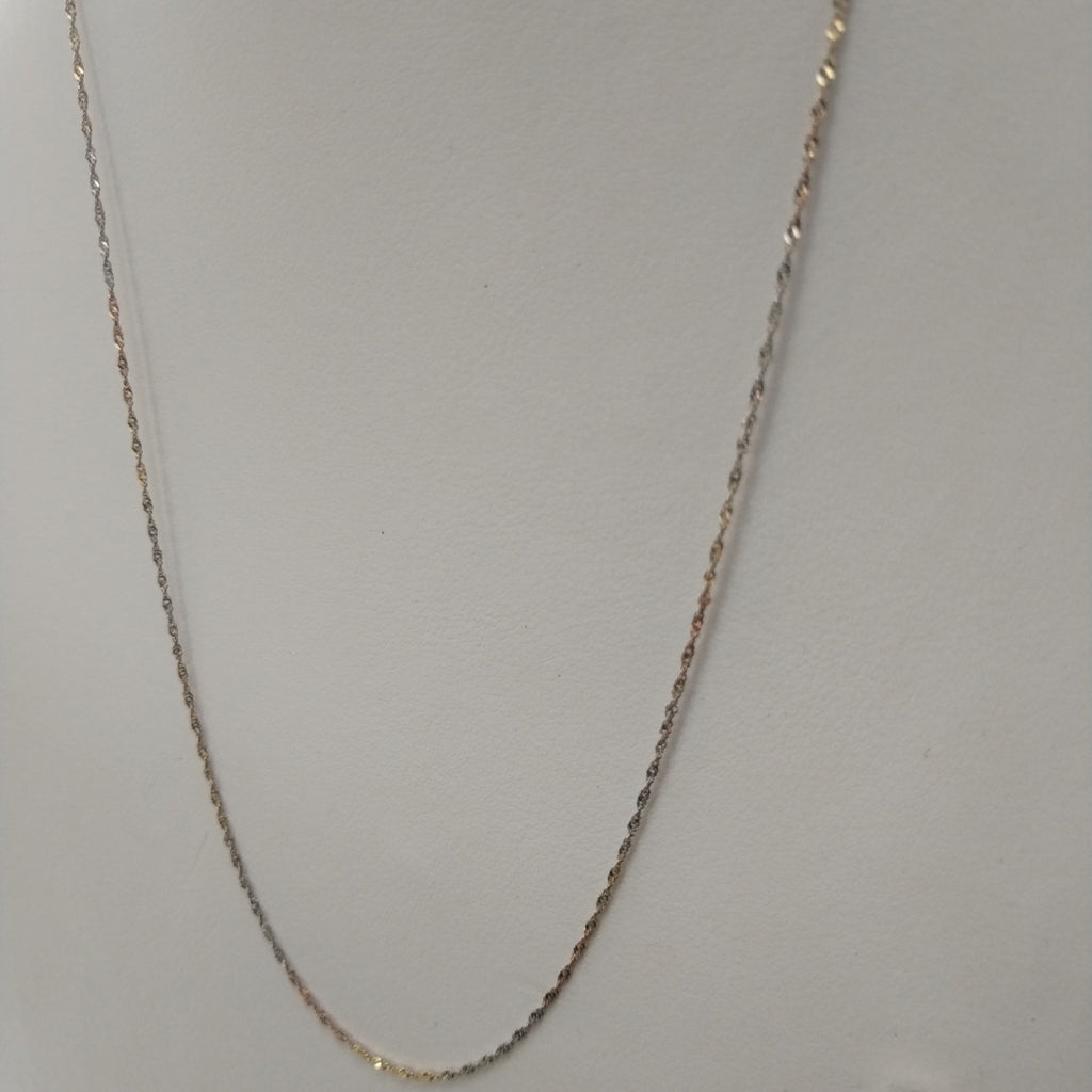 GARGANTILLA ORO 10 K 1.3 GRMS (SEMINUEVO)