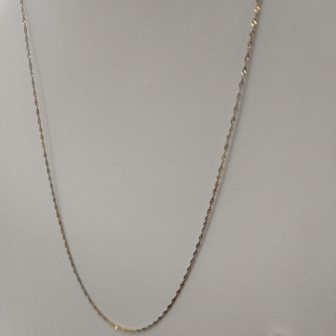 GARGANTILLA ORO 10 K 1.3 GRMS (SEMINUEVO)