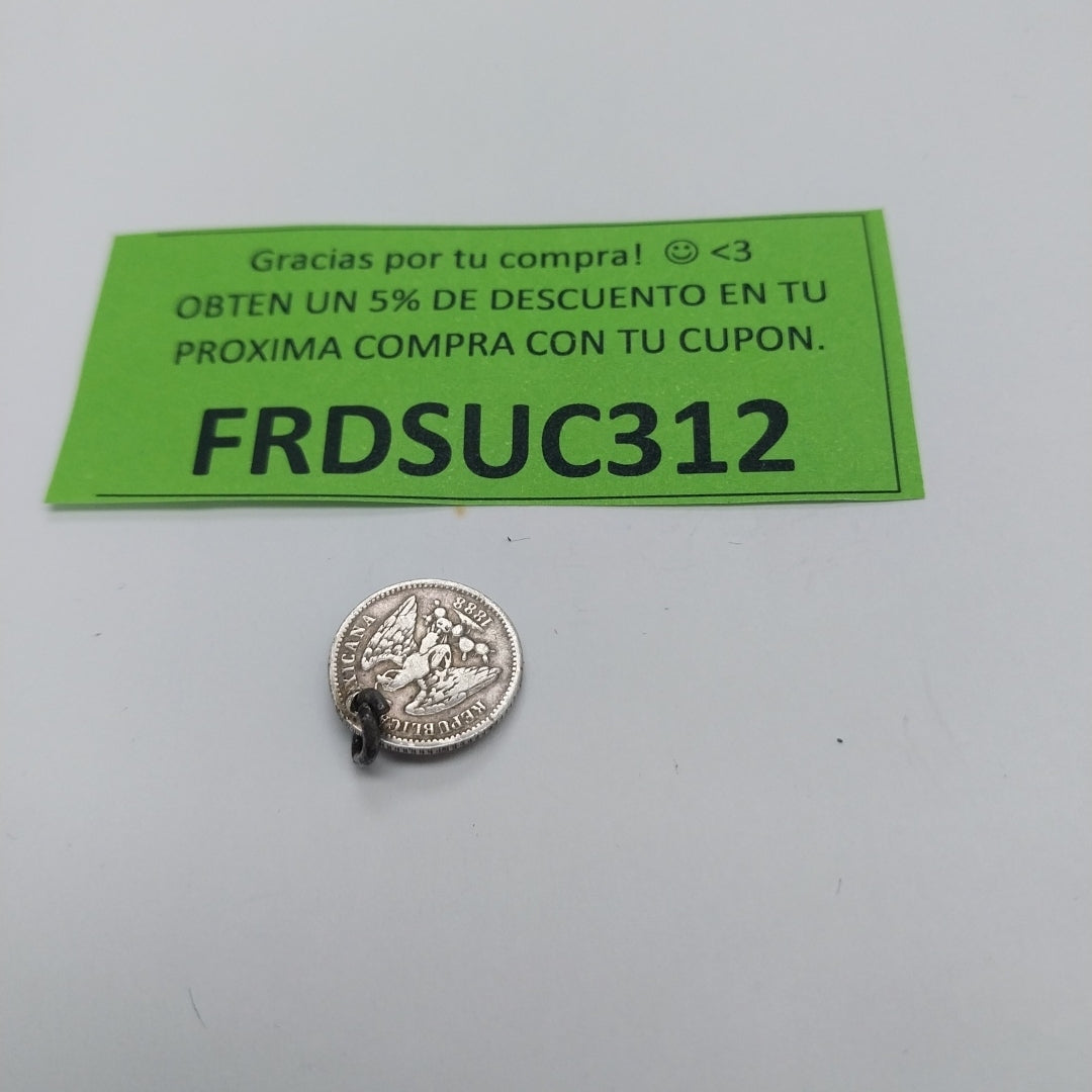 K1 1.3 GRMS PLATA .925 IDENTIFICACIÓN DIJE MATERIALES PLATA CANTIDAD DE (SEMINUEVO)