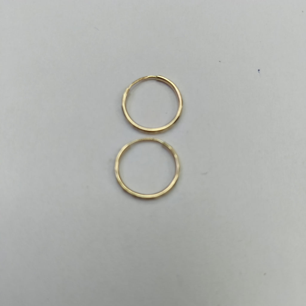 ARRACADAS PAR ORO 10 K 0.6 GRMS (SEMINUEVO)