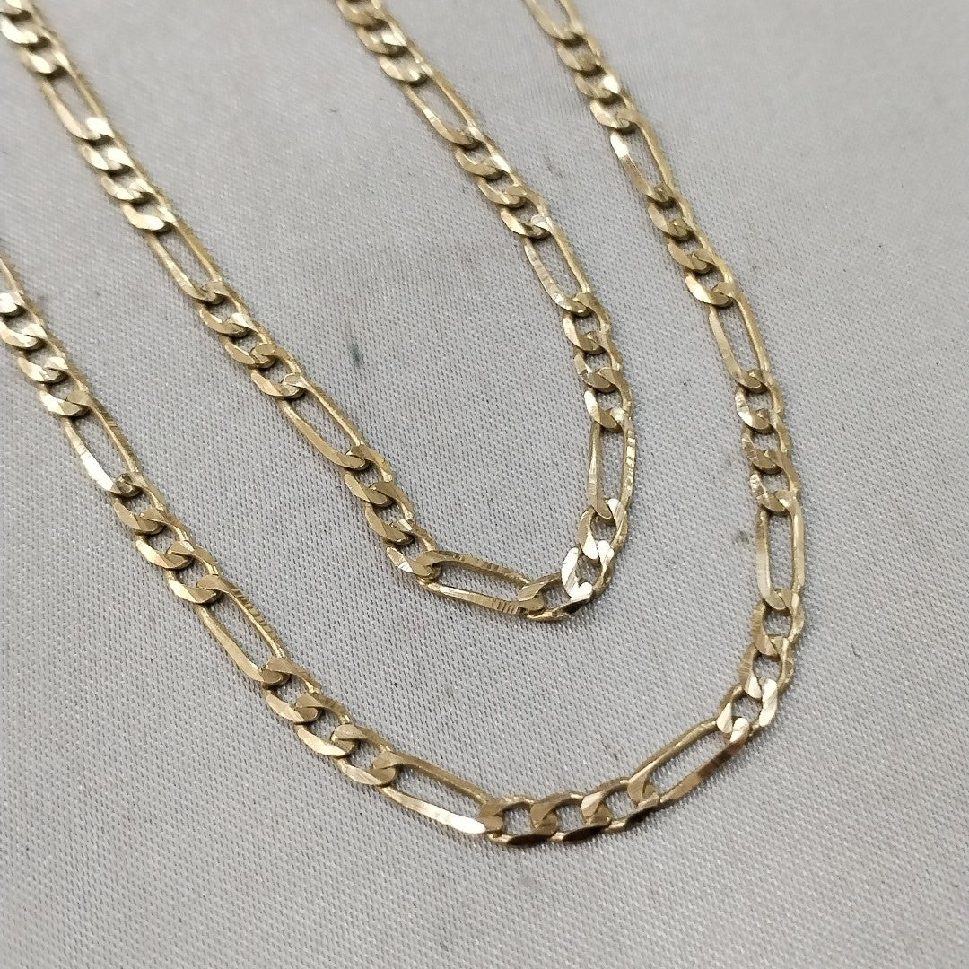 CADENA 3X1 14K 55 CM 7.2 GR (NUEVO)