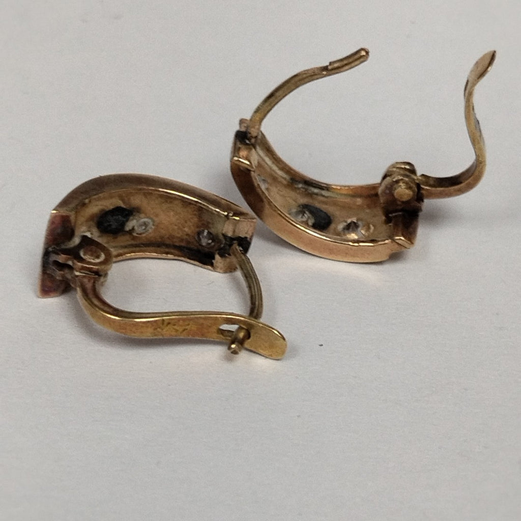 ARETES PAR ORO 14 K 4,20 GRMS (SEMINUEVO)