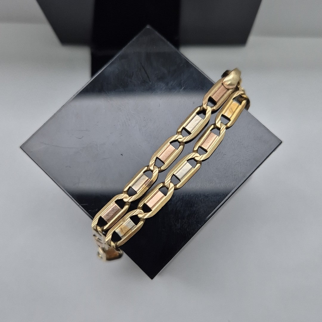 PULSERA ORO,RODIADO 14 K 7,00 GRMS (SEMINUEVO)
