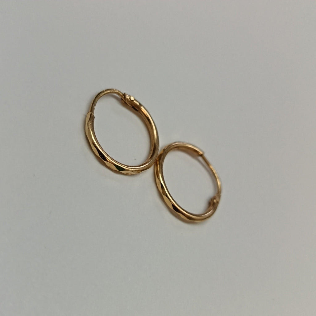 ARRACADAS PAR ORO 14 K 0.8 GRMS (SEMINUEVO)
