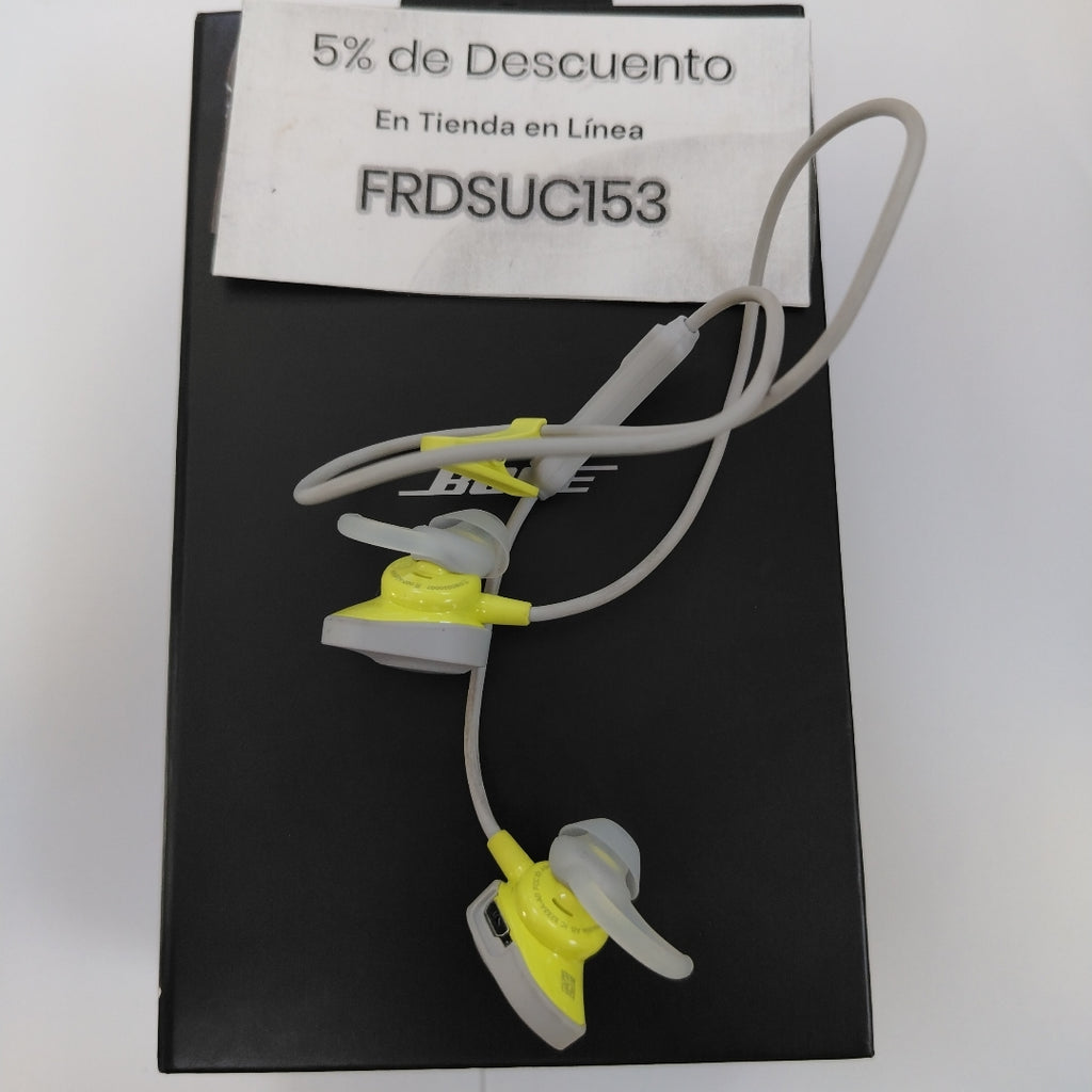AUDIFONOS BOSE SOUNDSPORT INALAMBRICO IN EAR (SEMINUEVO)