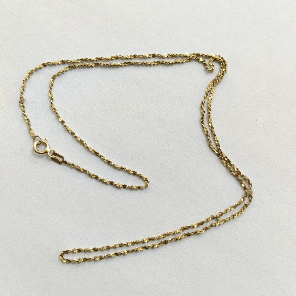 CADENA ORO 14 K 2,60 GRMS (SEMINUEVO)