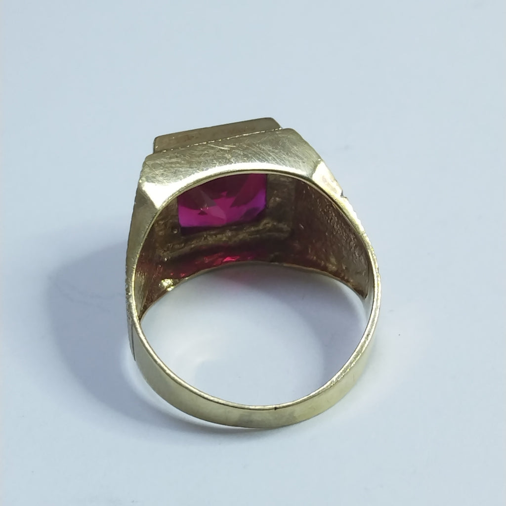 ANILLO ORO 10 K 7,00 GRMS (SEMINUEVO)
