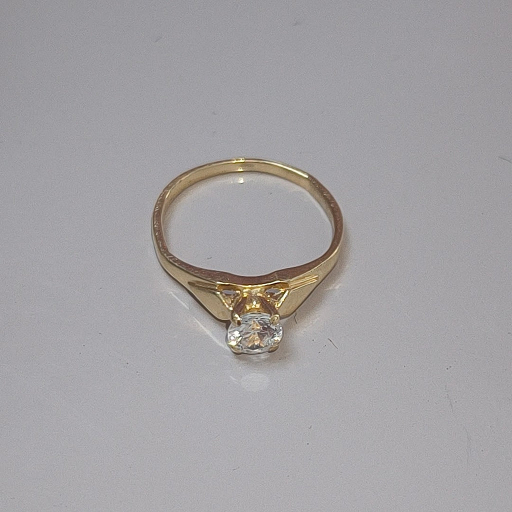 SOLITARIO ORO 14 K 2 GRMS (SEMINUEVO)