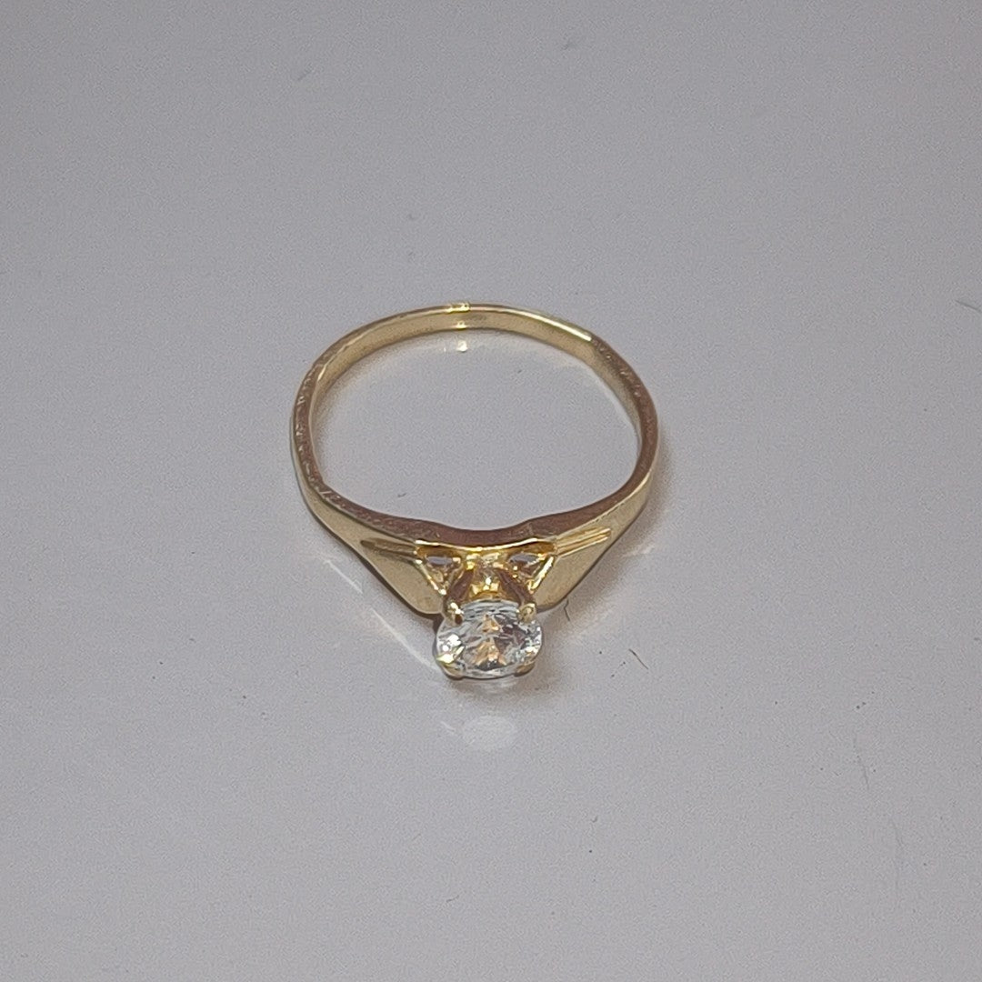 SOLITARIO ORO 14 K 2 GRMS (SEMINUEVO)