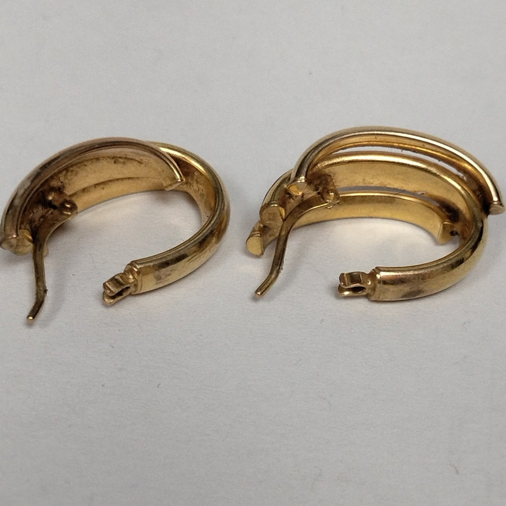 ARRACADAS PAR ORO 10 K 3,30 GRMS (SEMINUEVO)