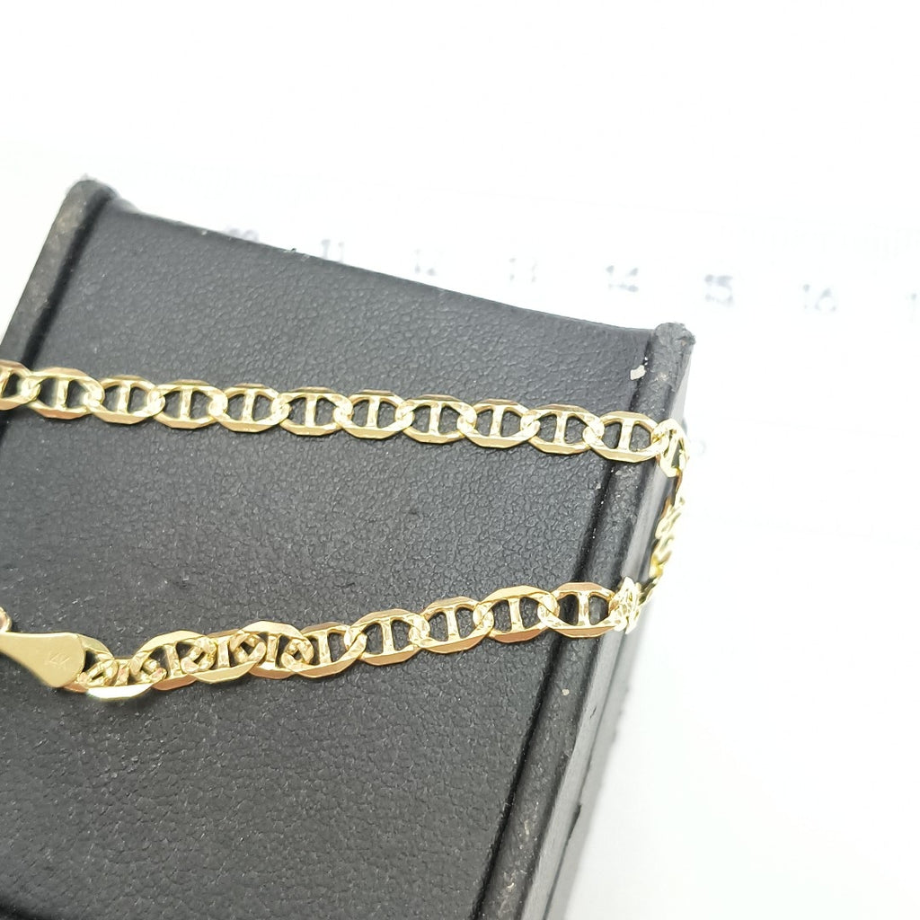 PULSERA GUCHI 14K 18 CM 3.3 GR (NUEVO)