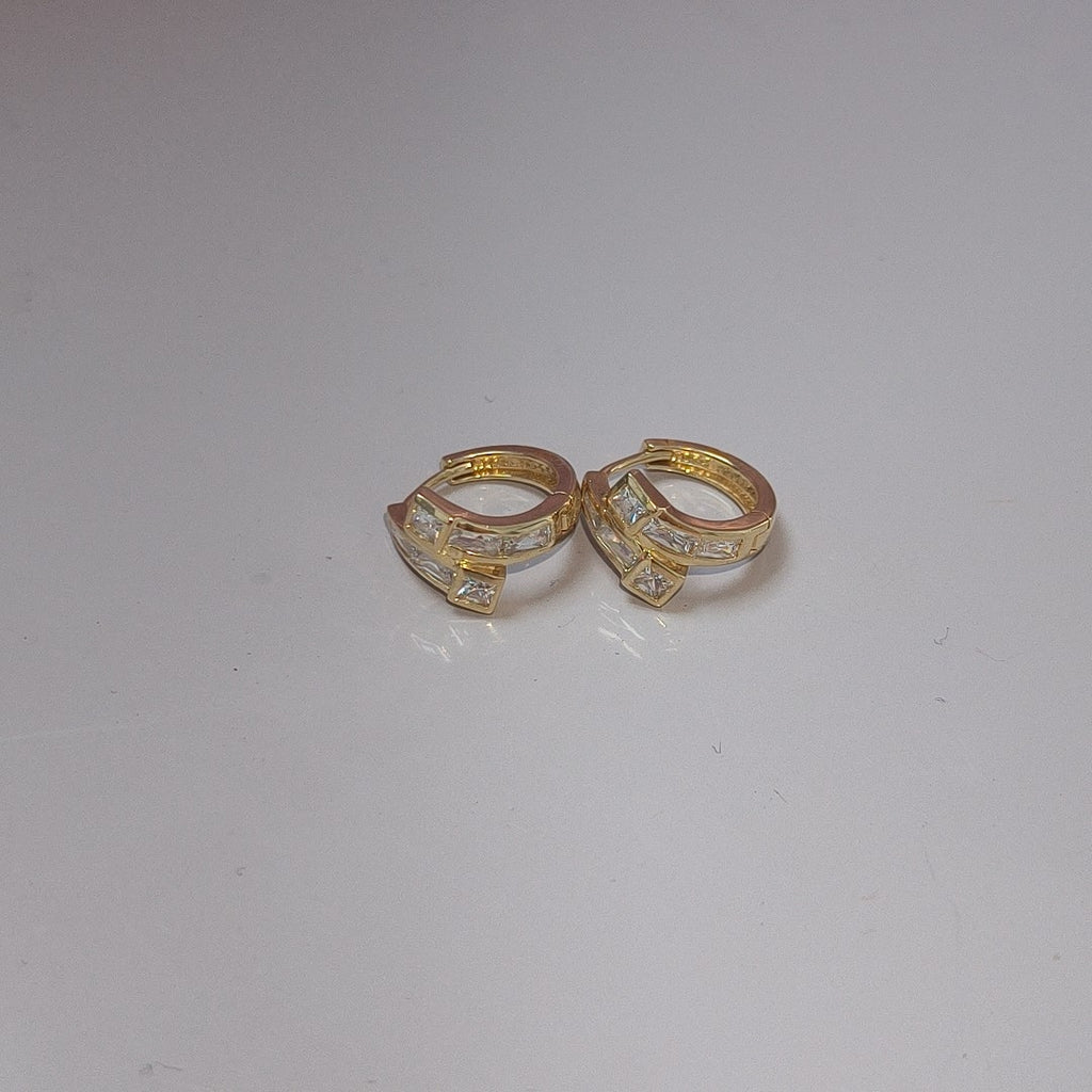 ARRACADAS PAR ORO 10 K 4.1 GRMS (SEMINUEVO)