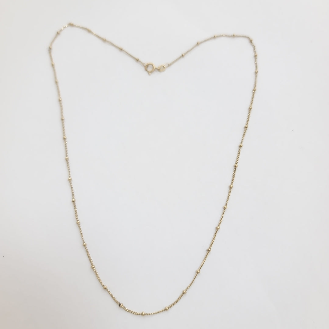 GARGANTILLA ORO 14 K 2.3 GRMS (SEMINUEVO)