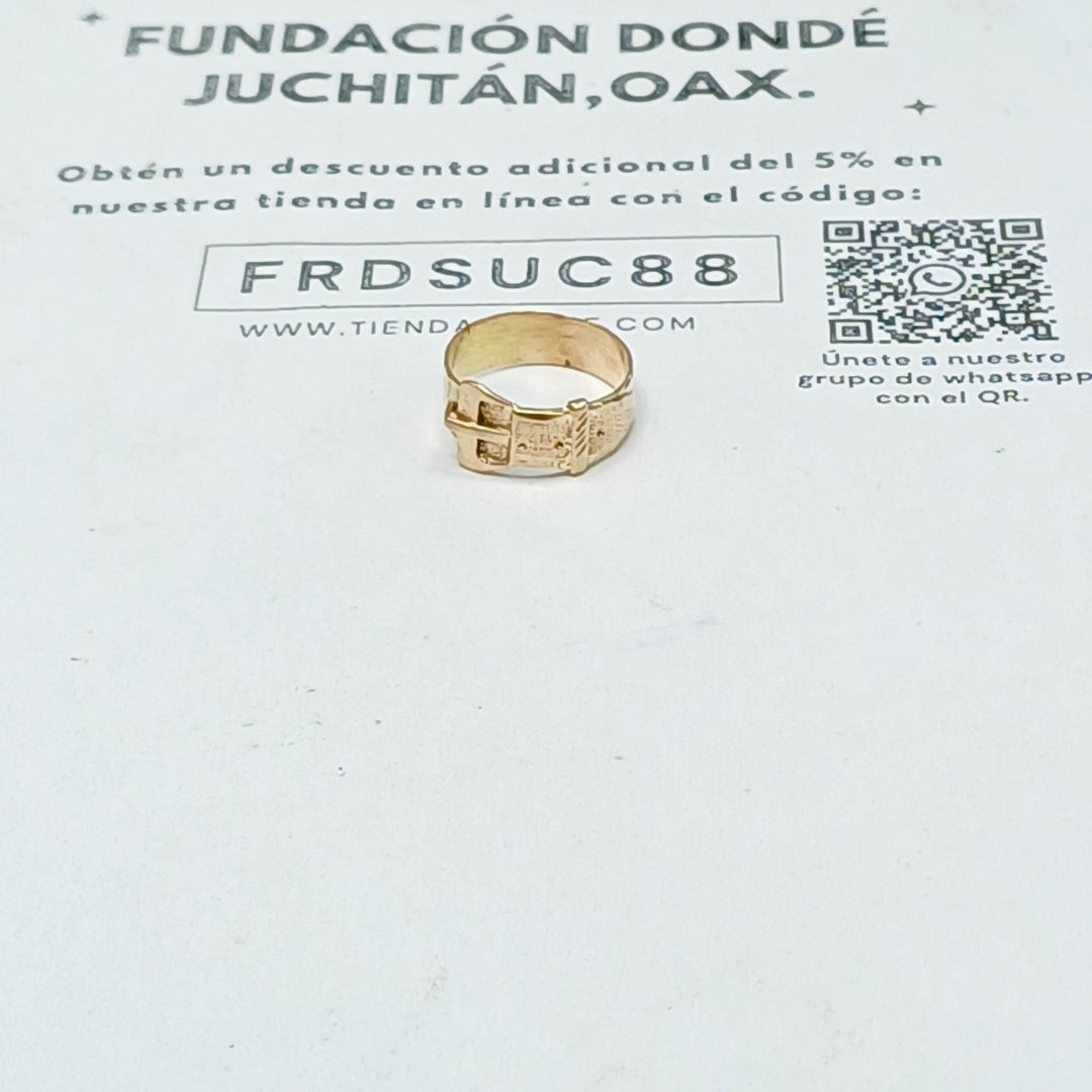 ANILLO ORO 10 K 1.1 GRMS (SEMINUEVO)