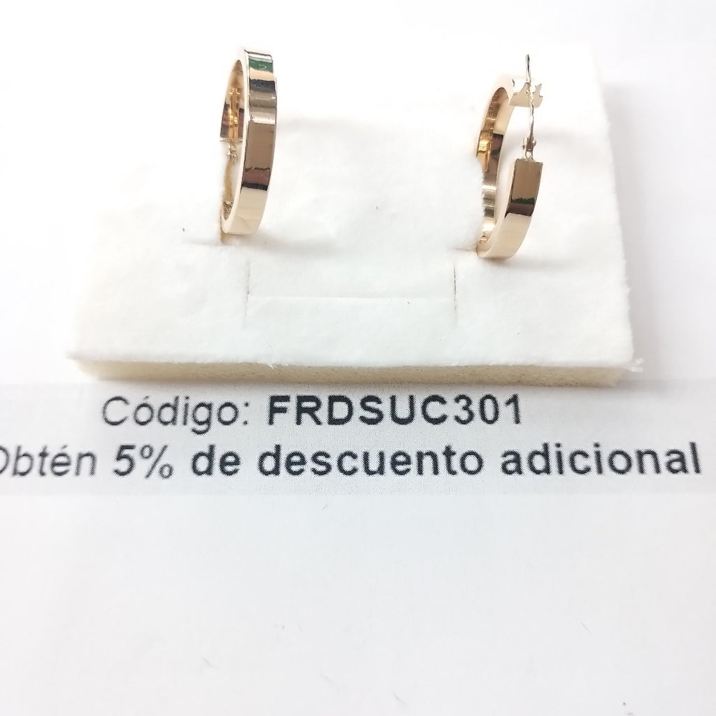 ARRACADAS ORO 14K 2.4 (NUEVO)