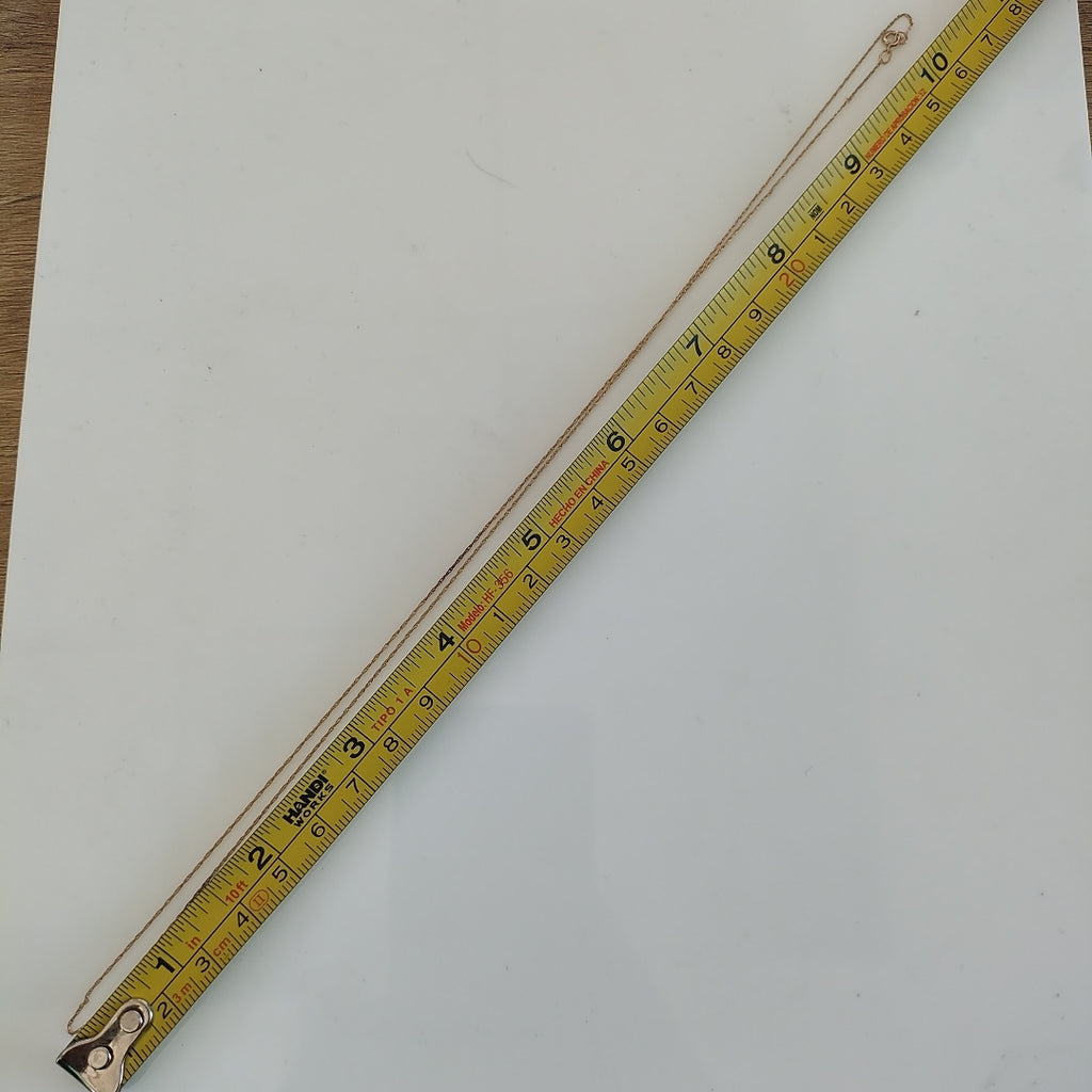 CADENA ORO 10 K 0.6 GRMS (SEMINUEVO)