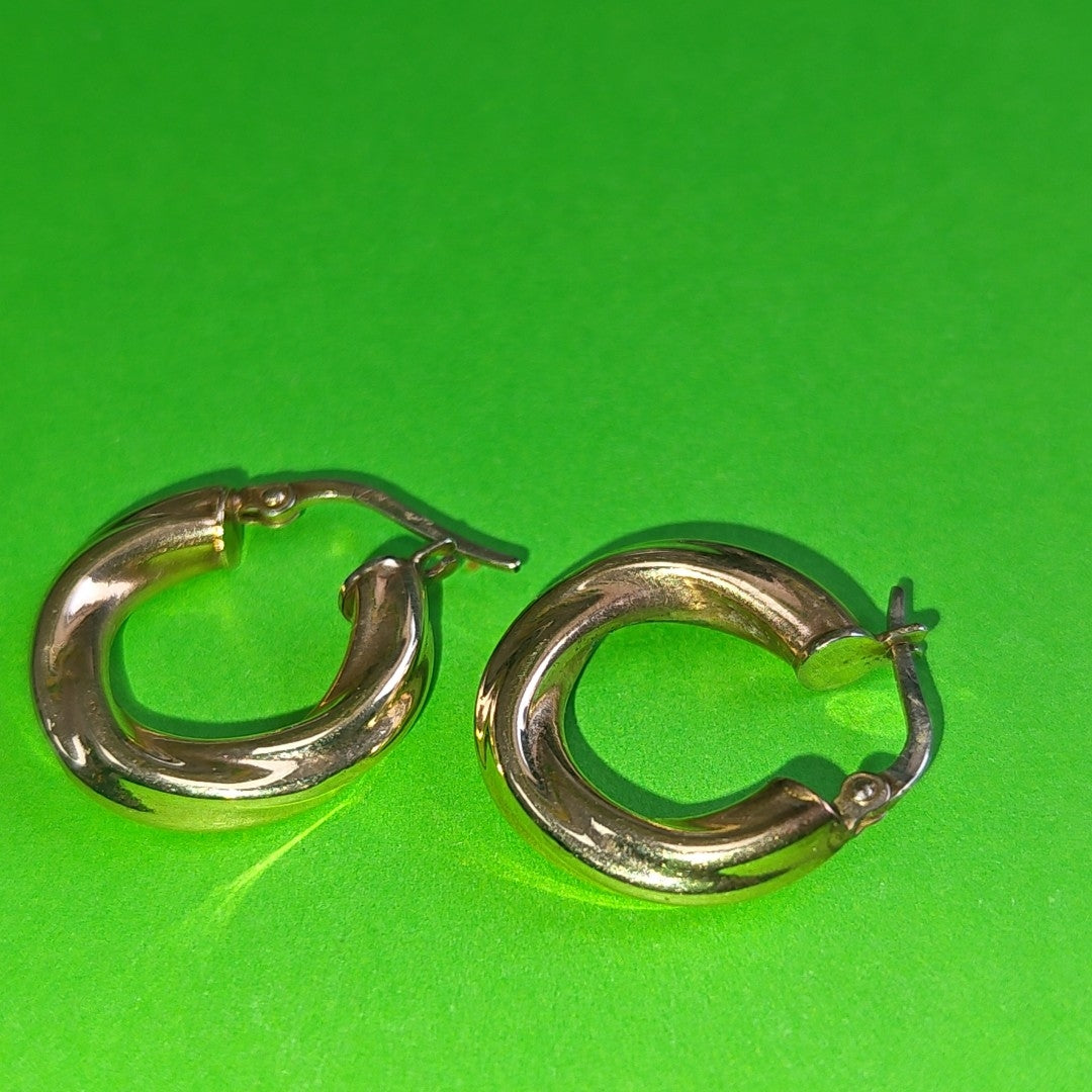 ARRACADAS PAR ORO 14 K 2,40 GRMS (SEMINUEVO)