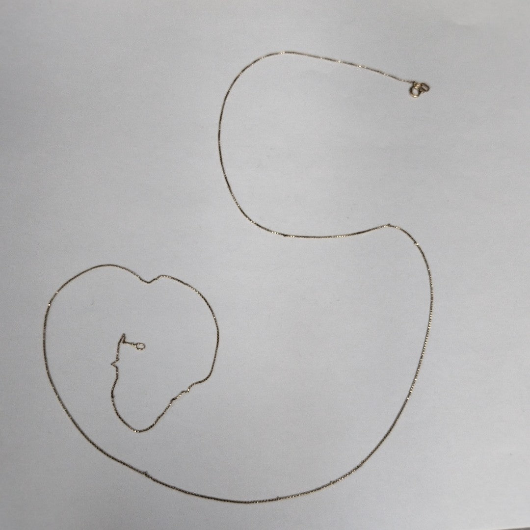 CADENA ORO 14 K 0.9 GRMS (SEMINUEVO)