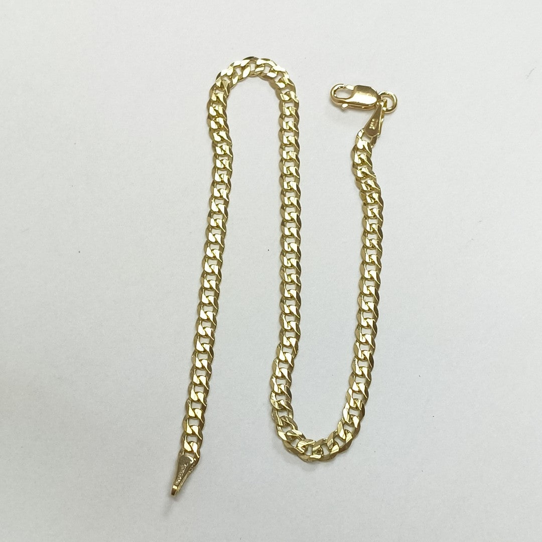 PULSERA BARBADA 14K 21 CM 3.8 GR (NUEVO)