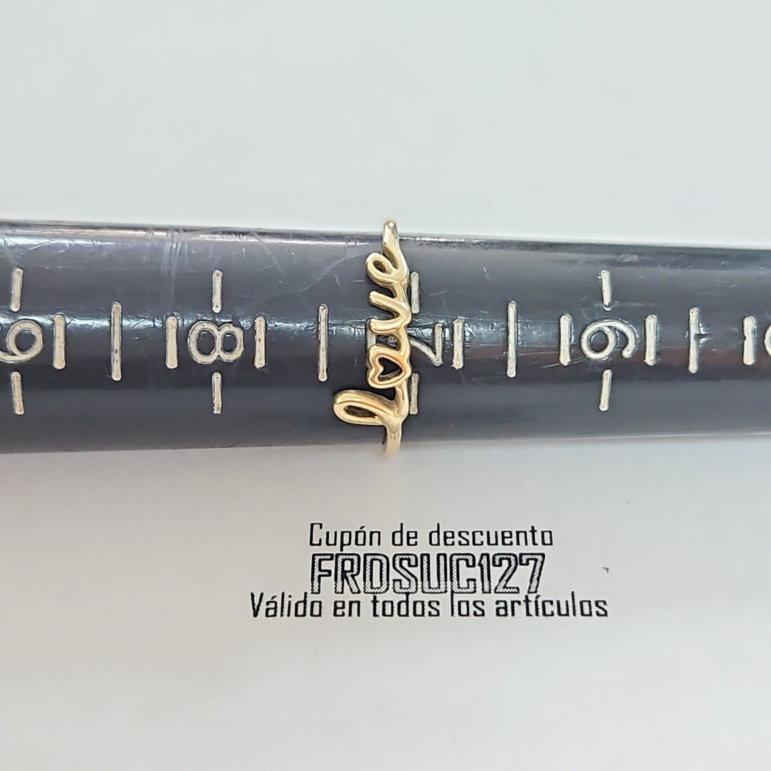 ANILLITO ORO 10 K 1.1 GRMS (SEMINUEVO)