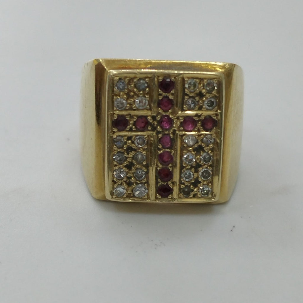 ANILLO ORO 14 K 9.4 GRMS (SEMINUEVO)