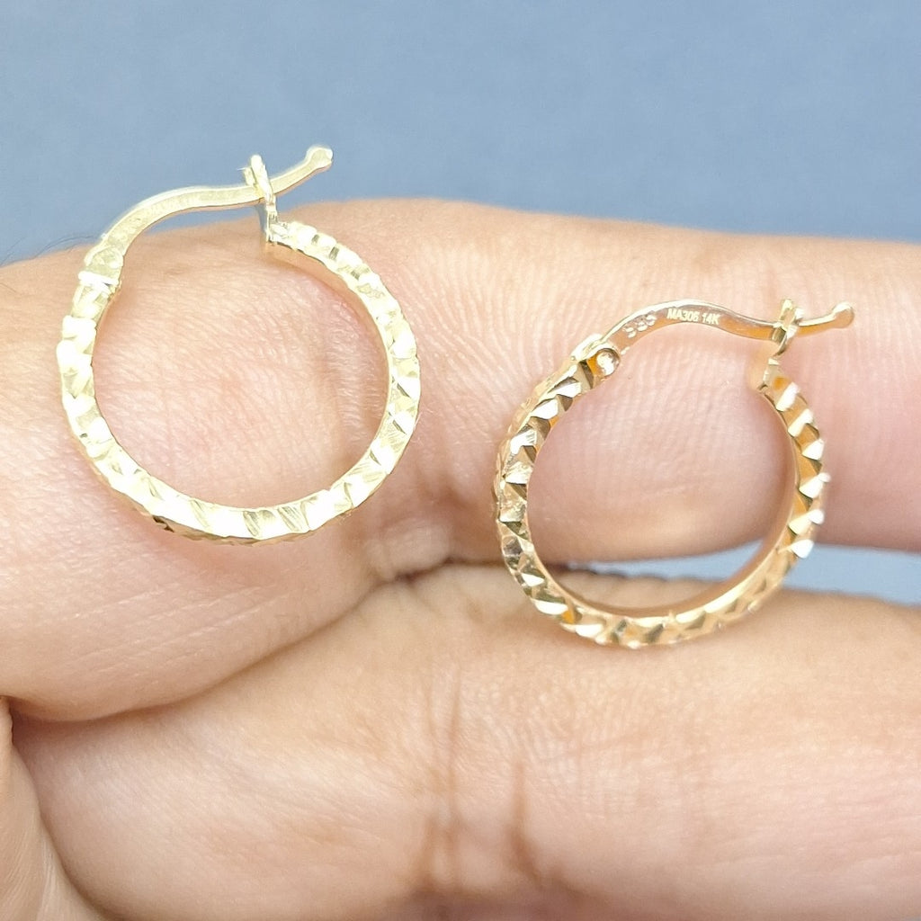 ARRACADAS ORO 14K 1.2 (NUEVO)
