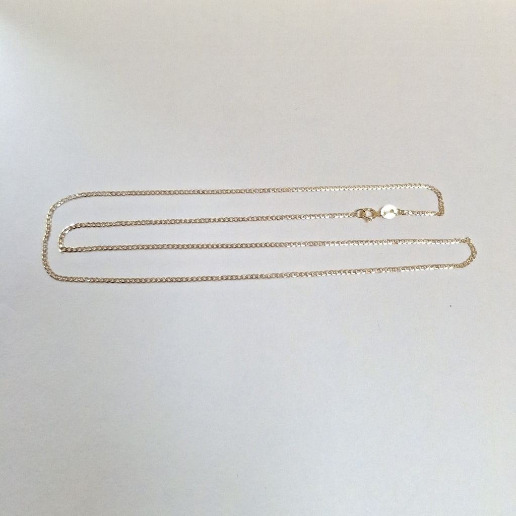 CADENAS BARBADA AMARILLA ORO 14K 2.2 (NUEVO)