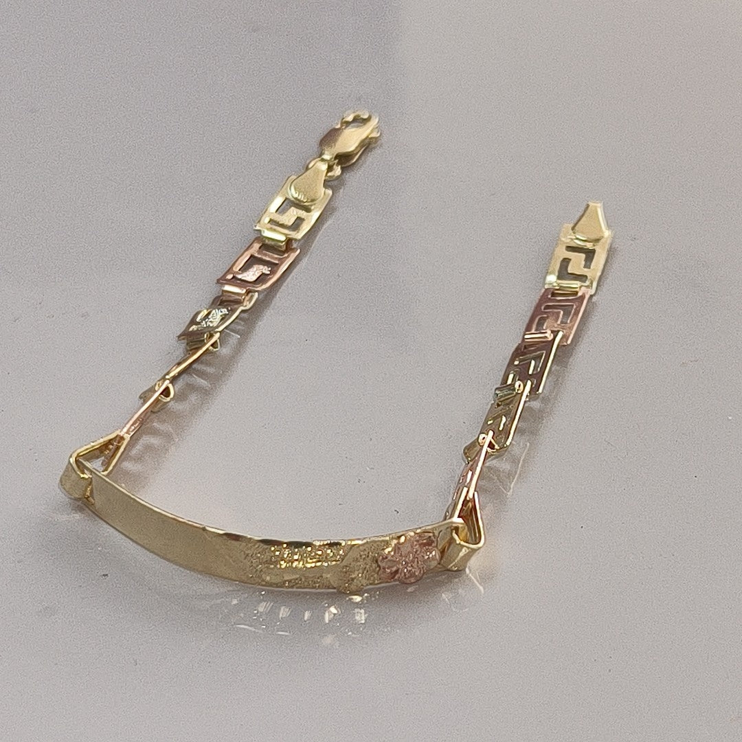 PULSERA ORO 14 K 3.8 GRMS (SEMINUEVO)