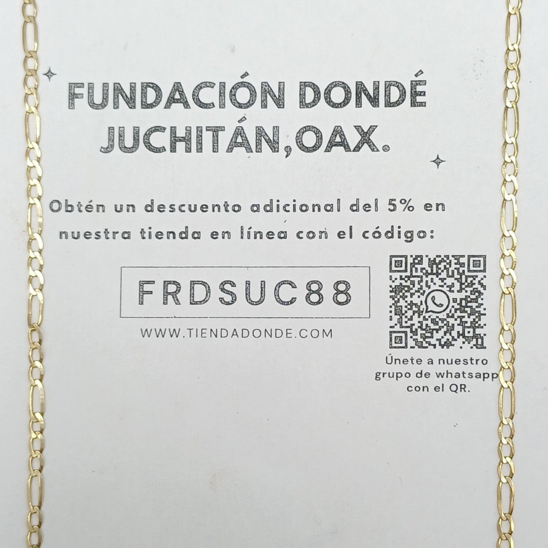 CADENA ORO 14 K 4.7 GRMS (SEMINUEVO)