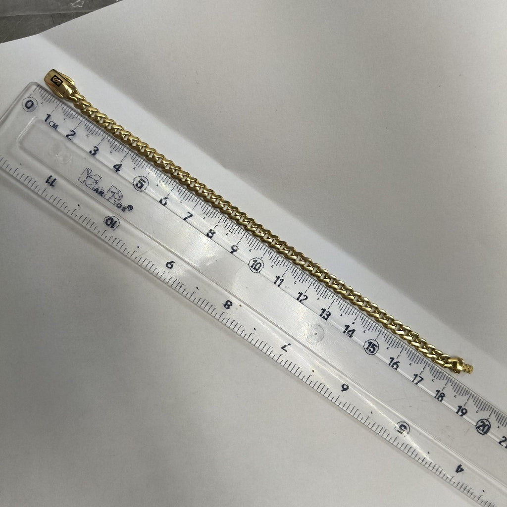 PULSERA MONACO ORO 14K 5.5 (NUEVO)