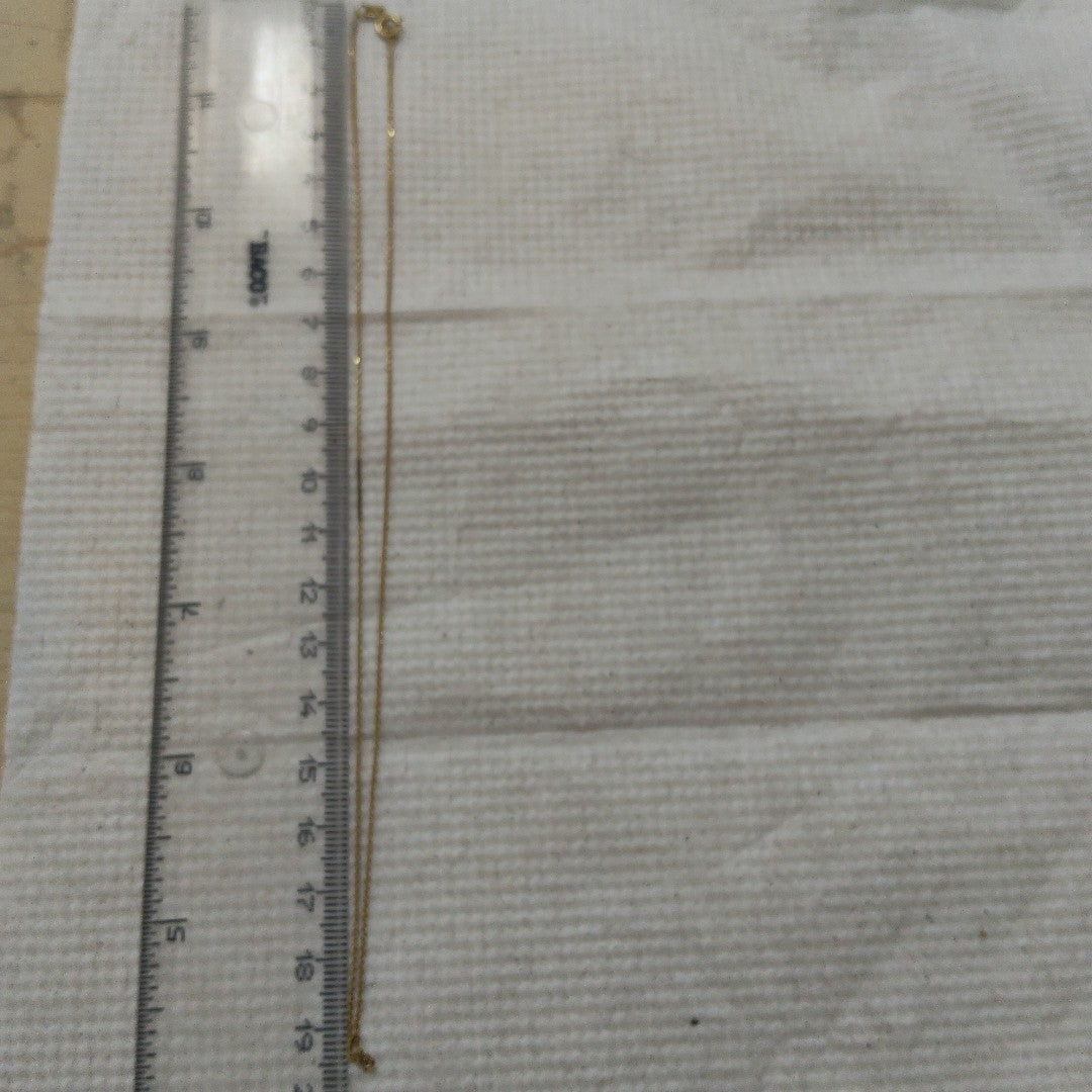 CADENA ORO 14 K 0,90 GRMS (SEMINUEVO)