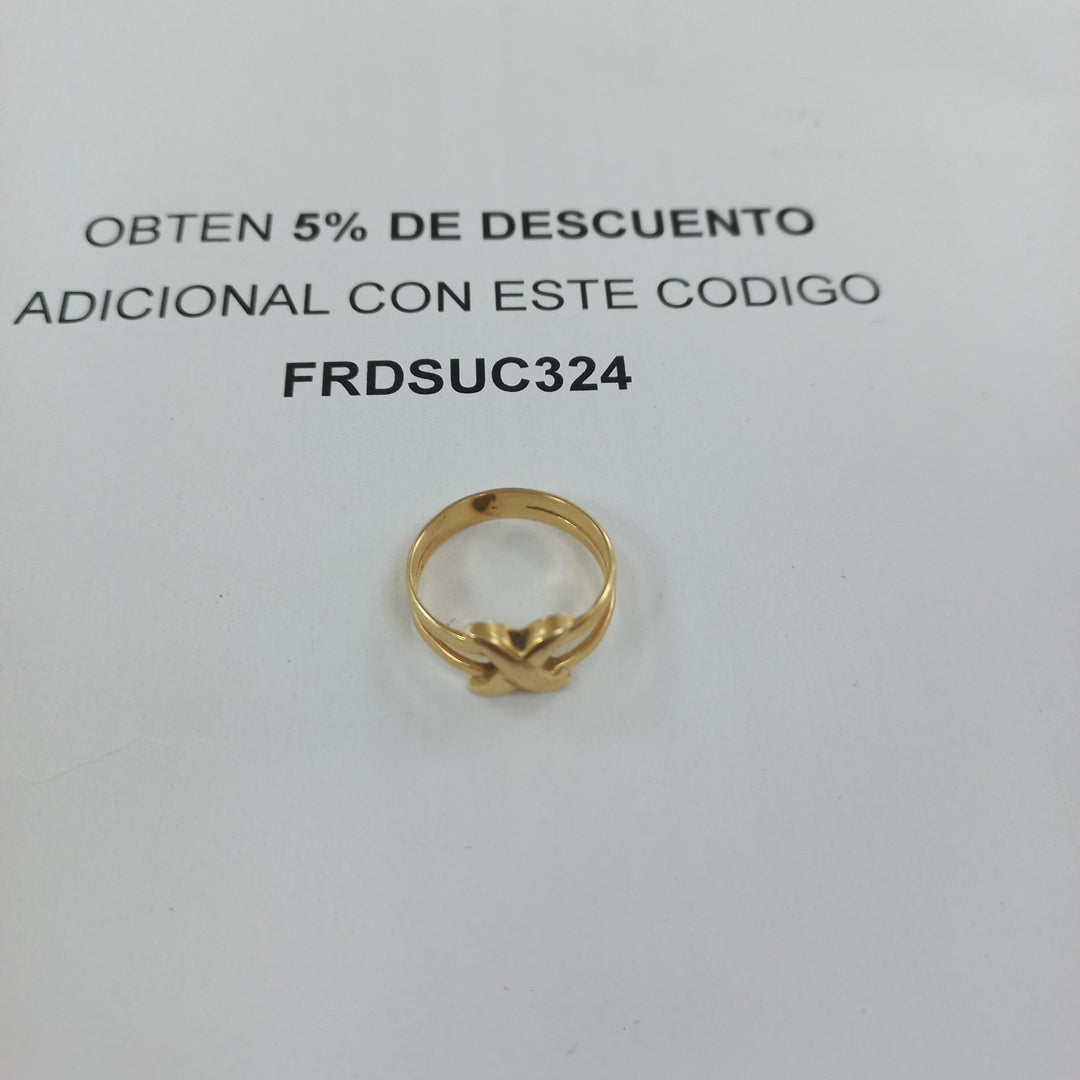 ANILLITO ORO 14 K 2.5 GRMS (SEMINUEVO)