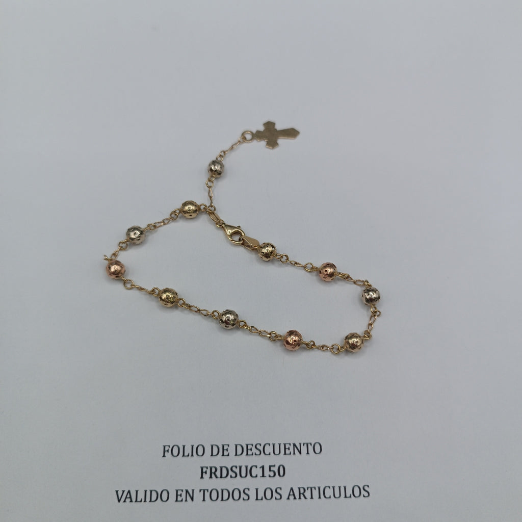 PULSERA ORO 14 K 4.3 GRMS (SEMINUEVO)