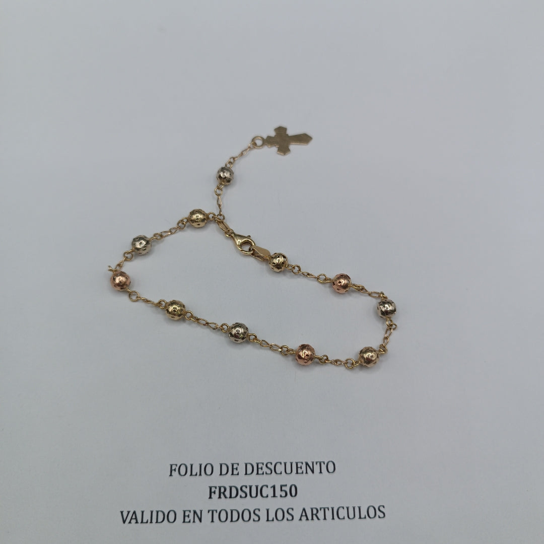 PULSERA ORO 14 K 4.3 GRMS (SEMINUEVO)